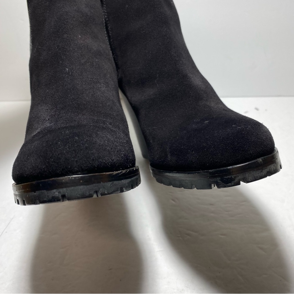 Coach Odelle Black Suede Chelsea Boots Women's Ankle Boots Size 7.5 - Picture 13 of 16